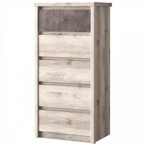 Комод 5S/56 JAZZ Каштан найроби/Оникс