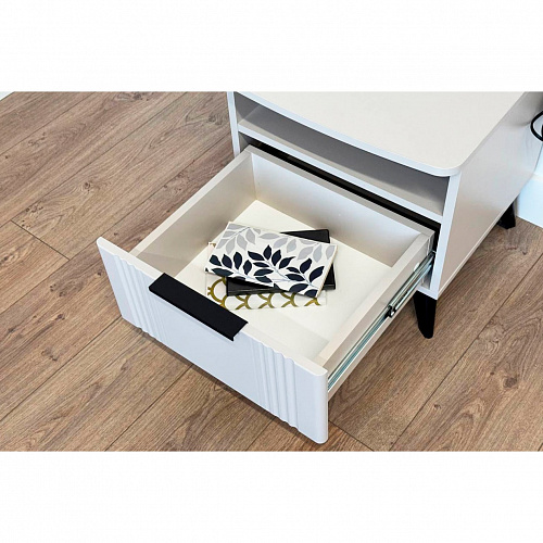 Тумба прикроватная Катрин М кашемир/фрапучино матовый