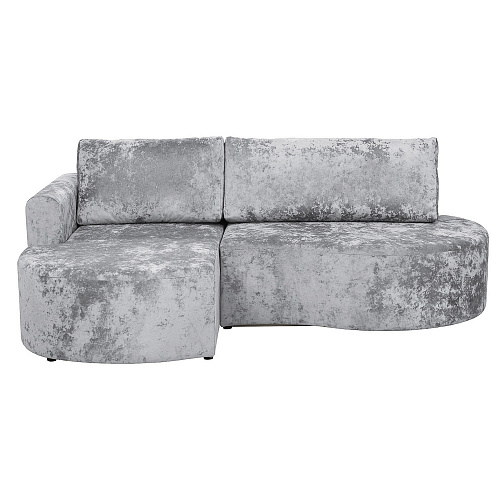 Угловой диван Каир (правый) PLUSH SILVER