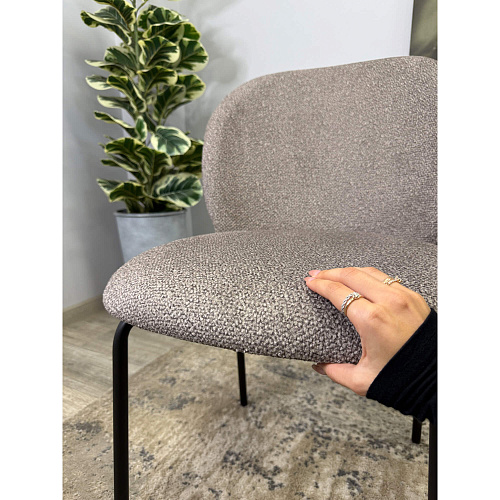 Стул Kenner 307SD черный/капучино B04