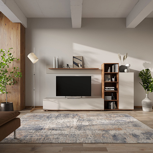 Гостиная НК AMAZON Кашемир/Каштан