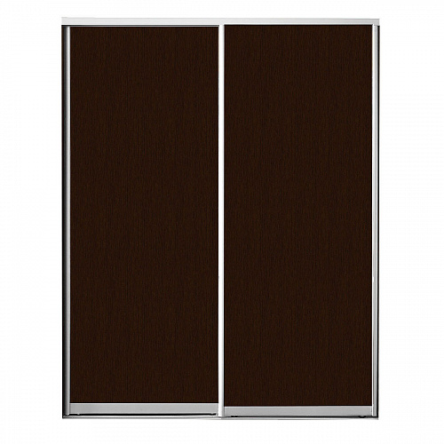 Шкаф-купе 2-х дверный 1755х590 ВАРИАНТ 1 Венге