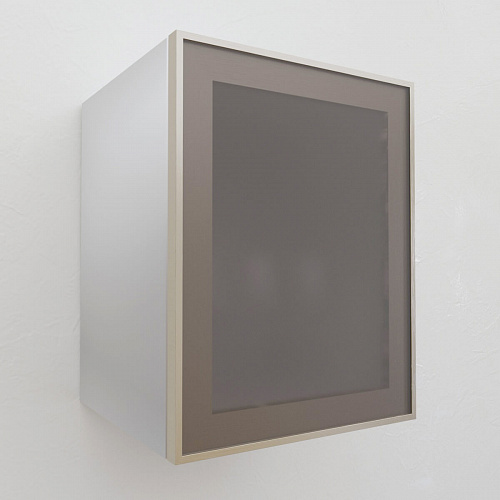 Фасад со стеклом из алюминиевого профиля 350х450