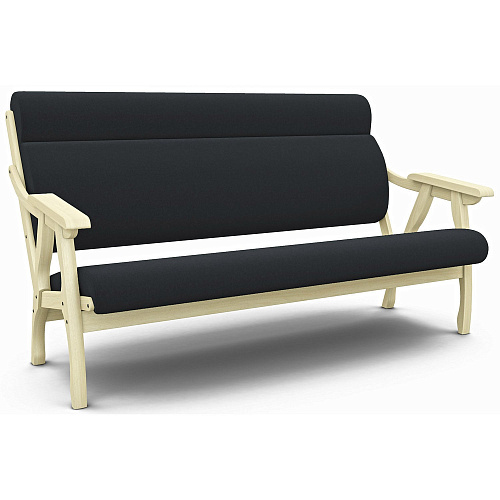 Диван Вега-10 CATANIA GRAPHITE/Бесцветный (Лак)