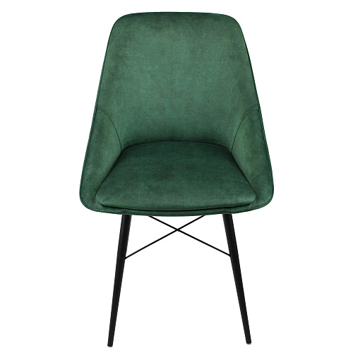 Стул Монти ST Люкс черный муар/Noel Emerald