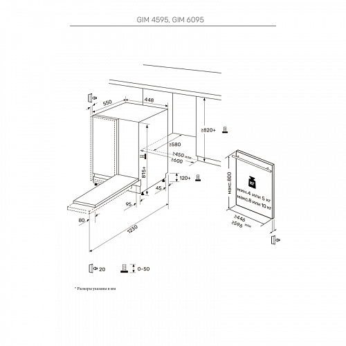 Встраиваемая посудомоечная машина KUPPERSBERG GIM 4595
