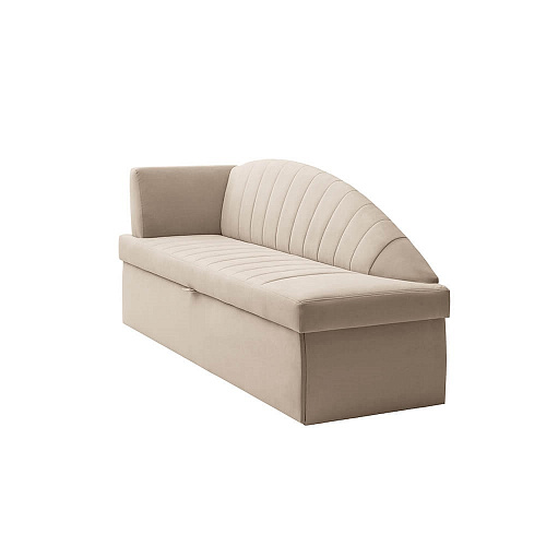 Кухонный диван Прага с углом Мелисса 02 Бежевый левый