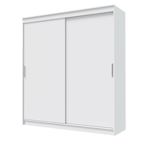 Шкаф-купе ГРАНД 1 2,0 Белый гладкий/Белый гладкий ЛДСП