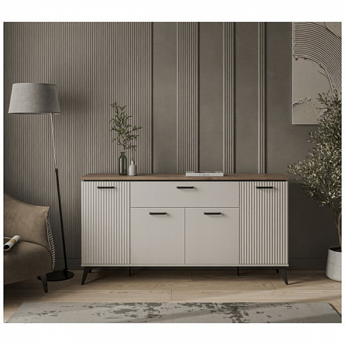 Комод VINATI 4D1S ПЕРСИДСКИЙ ЖЕМЧУГ/АМАРОК