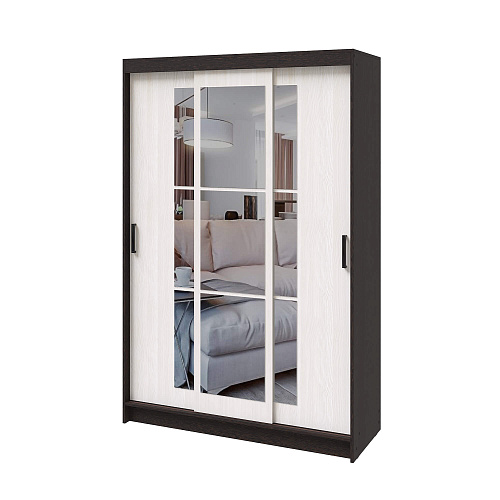 Шкаф-купе БРУНО 2 Венге/Лоредо