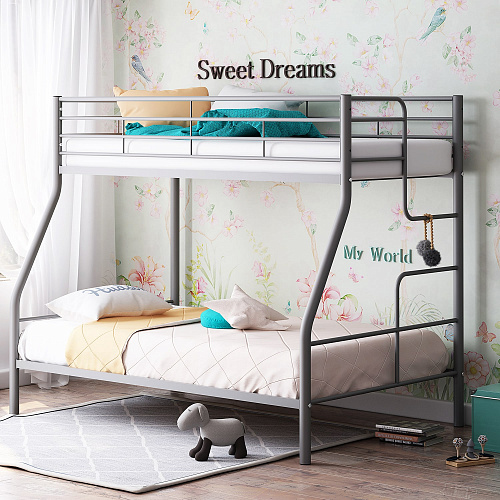 Двухъярусная кровать металлокаркас Гранада 3 правая