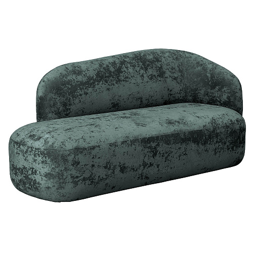 Софа Саваж PLUSH DUSTY GREEN левая