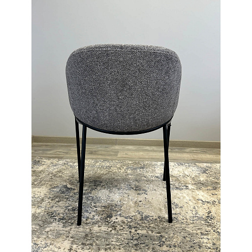 Стул Kenner 308SD черный/серый B12