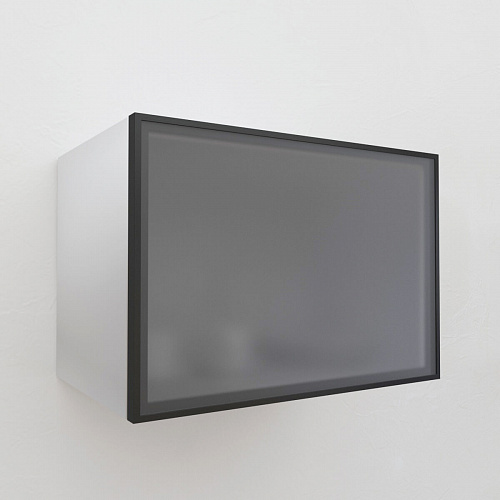 Фасад со стеклом из алюминиевого профиля 500х350