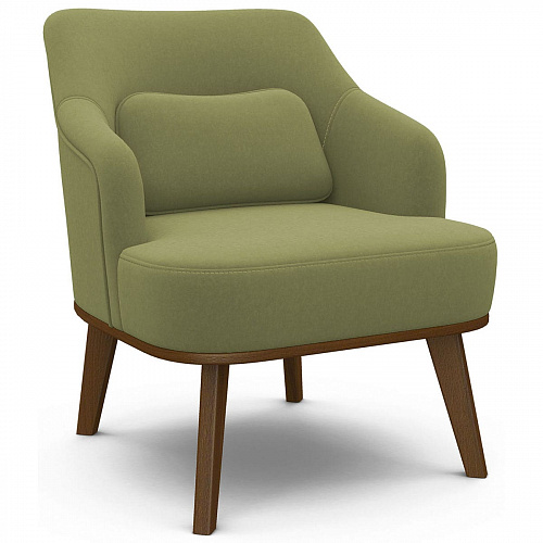 Кресло отдыха Комфорт-5 Низкая спинка CATANIA FOREST/Орех