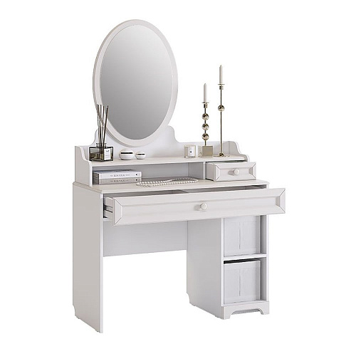 Туалетный столик Белла белый/джелато софт