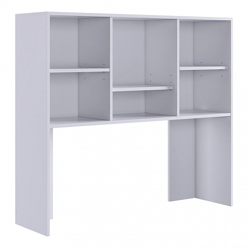 Надстройка стола компьютерного Лайт-2 белый