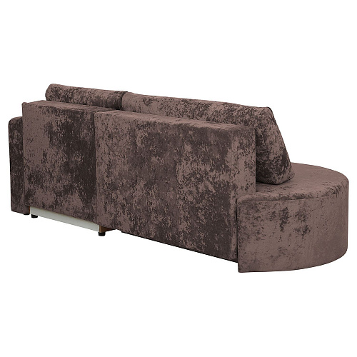 Угловой диван Каир (Левый) PLUSH CHOCOLATE