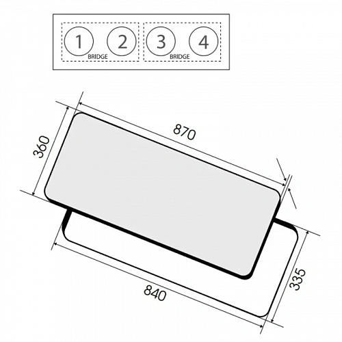 Индукционная варочная панель ELICA PRF0183917
