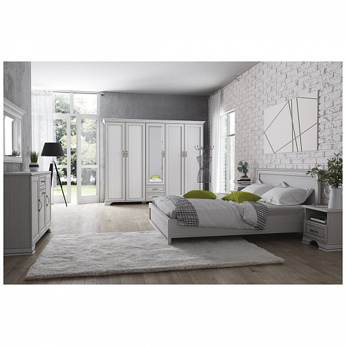 Кровать 160 TIFFANY Вудлайн кремовый