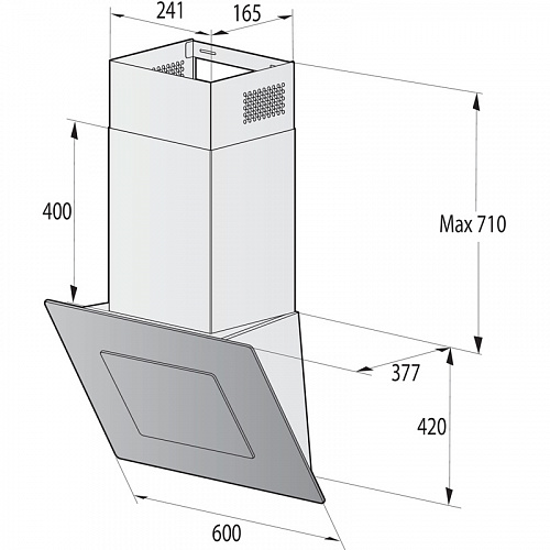 Вытяжка GORENJE WHI626E6B