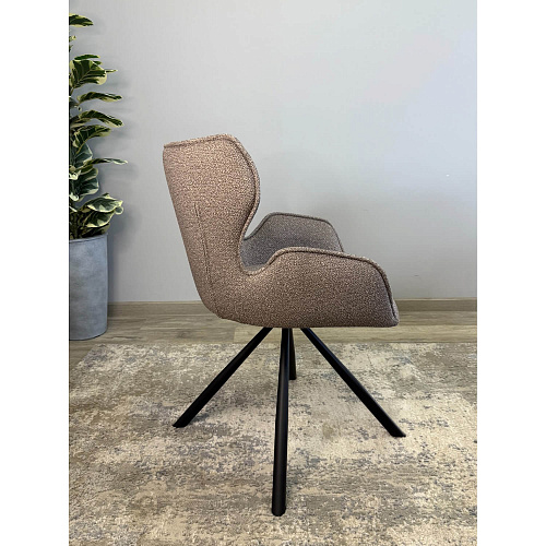 Стул Kenner 311SD черный/капучино B04