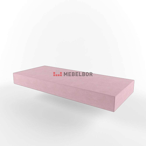 Наматрасник для кровати на резинке Розовый 1900х900