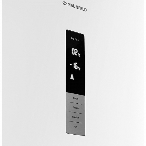 Холодильник MAUNFELD MFF200NFW10 Inverter
