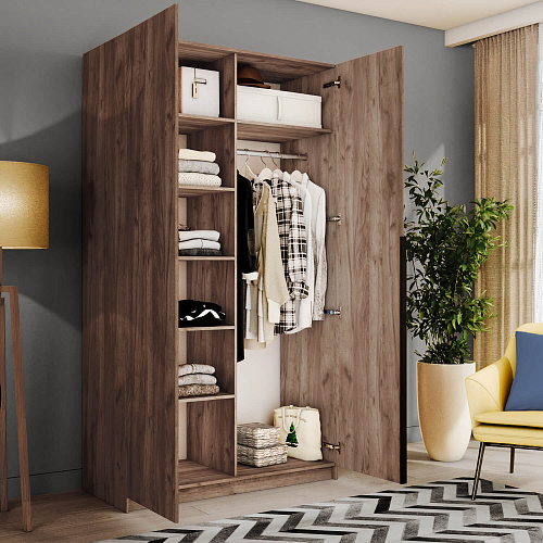 Шкаф Локер 1200 распашной Дуб табачный