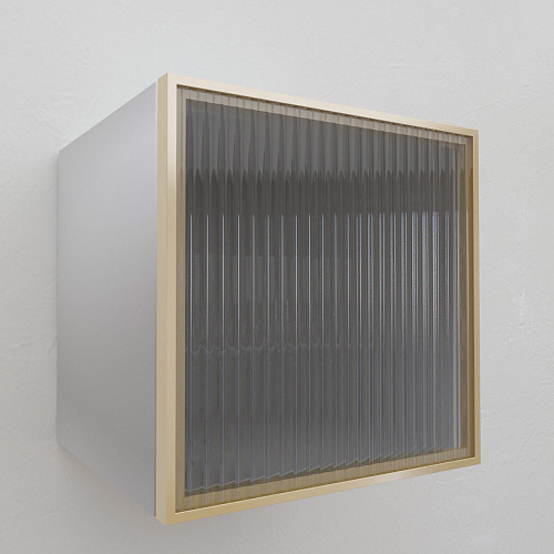 Фасад со стеклом из алюминиевого профиля 350х350