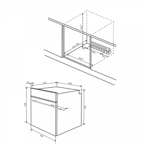 Духовой шкаф Kuppersberg HO 608 X Line