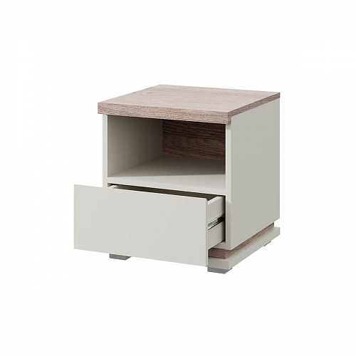 Тумба прикроватная LIMA 1SN Персидский жемчуг/Мадура