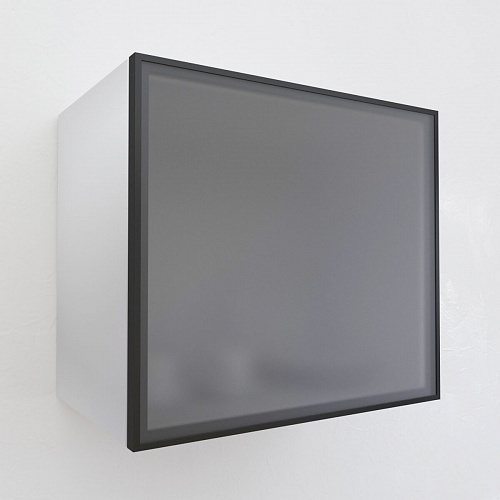 Фасад со стеклом из алюминиевого профиля 500х450