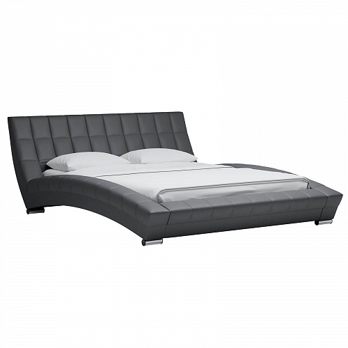 Кровать Оливия 1600х2000 Марика 485 серый