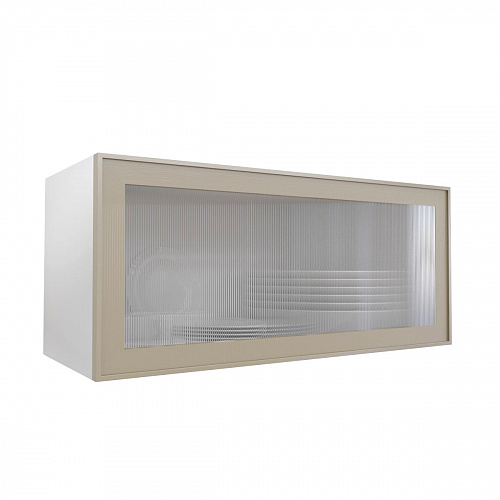 Фасад со стеклом из алюминиевого профиля 800х350