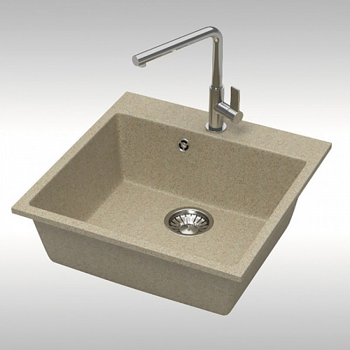 Кухонная мойка матовая GLANZ  J42