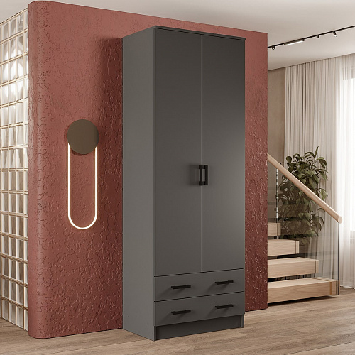 Шкаф Дуэт Графит