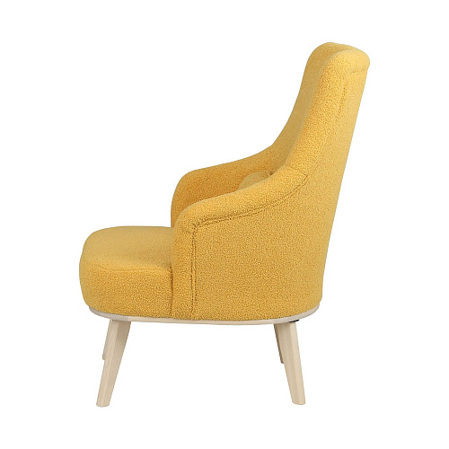 Кресло Комфорт-5 Высокая спинка BARNI CURCUMA/Бесцветный