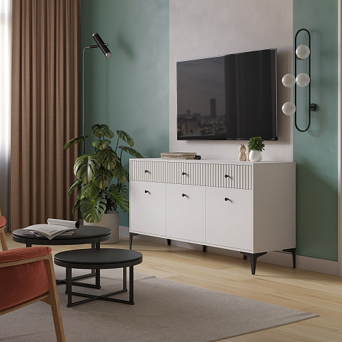 Комод НК MOON КМ-2.1 Белый