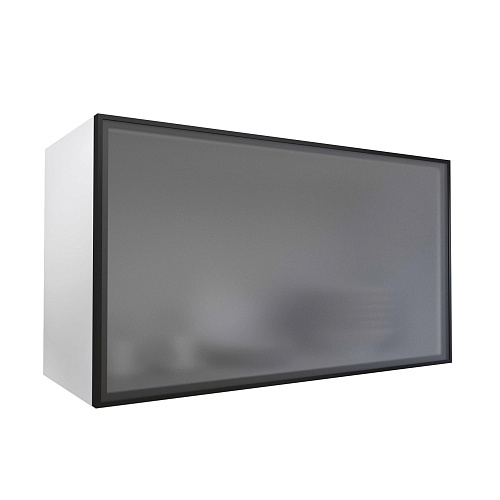 Фасад со стеклом из алюминиевого профиля 800х450