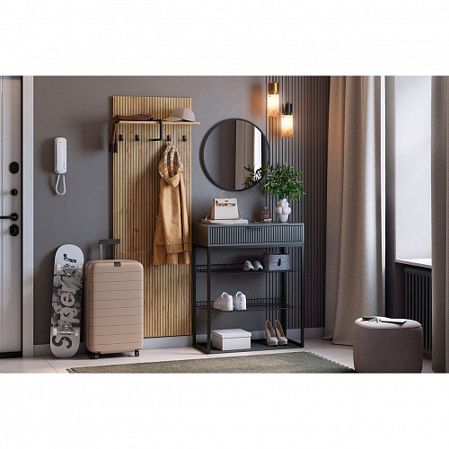 Прихожая К1 дуб крафт золотой/графит