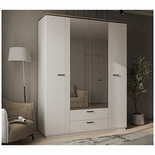 Шкаф VINATI 4DG2S Z ПЕРСИДСКИЙ ЖЕМЧУГ/АМАРОК