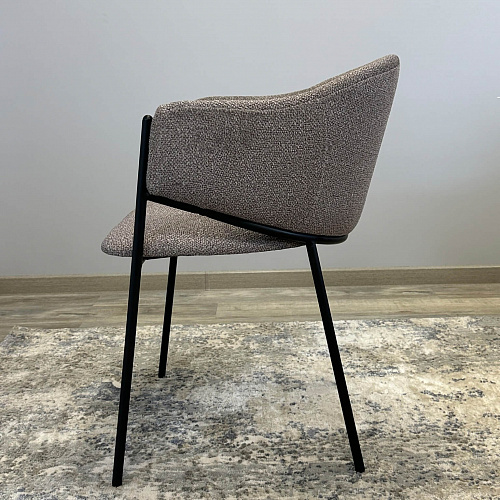 Стул Kenner 308SD черный/капучино B04