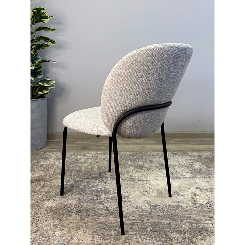 Стул Kenner 307SD черный/серебристый B06