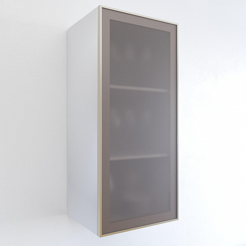 Фасад со стеклом из алюминиевого профиля 400х900