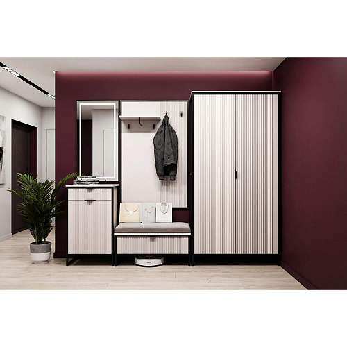 Тумба для обуви Нора с ящиком Персидский жемчуг