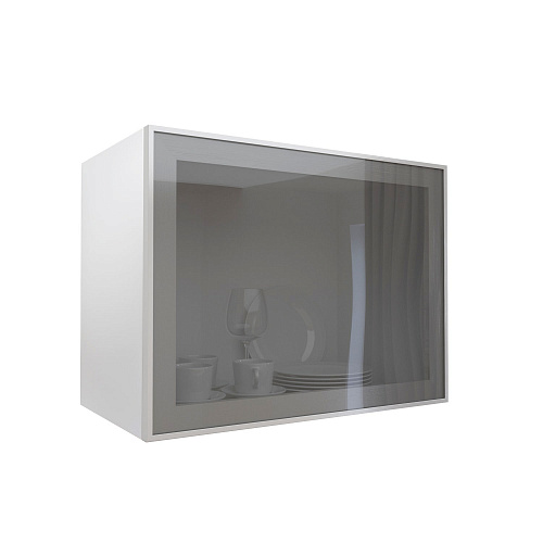 Фасад со стеклом из алюминиевого профиля 600х450