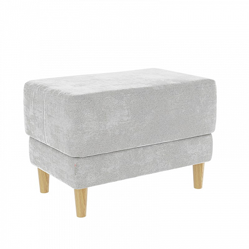 Пуф Рондо 2 галька (велюр)