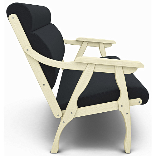 Диван Вега-10 CATANIA GRAPHITE/Бесцветный (Лак)