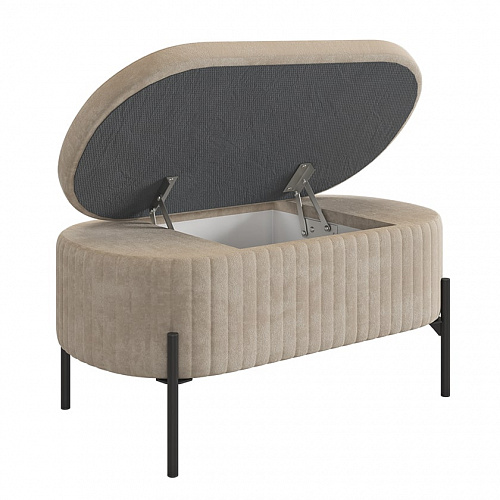 Пуф Винни капучино (велюр)